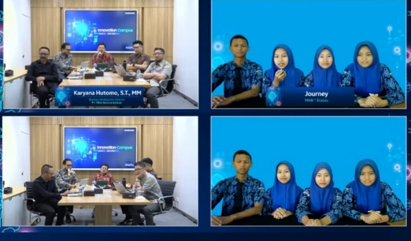 PUNCAK GRAND FINAL DEMO DAY CULMINATING EVENT BAWA TIM JOURNEY MAN 1 BREBES MELAJU DI SAMSUNG INOVATION CAMPUS BATCH 5 2024